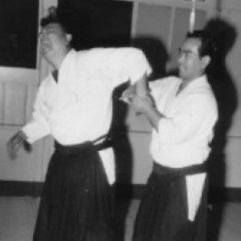 טכניקת אייקידו בדוג'ו